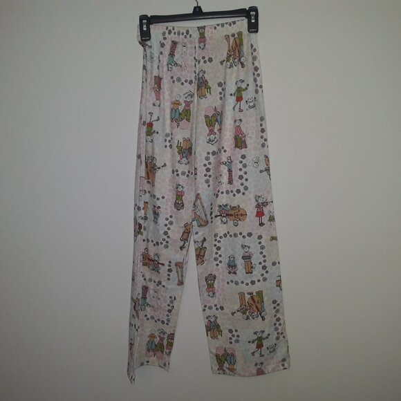 NWOT cute Sonhart ladies small P.J set,cream colored top w/matching pants - Picture 5 of 9
